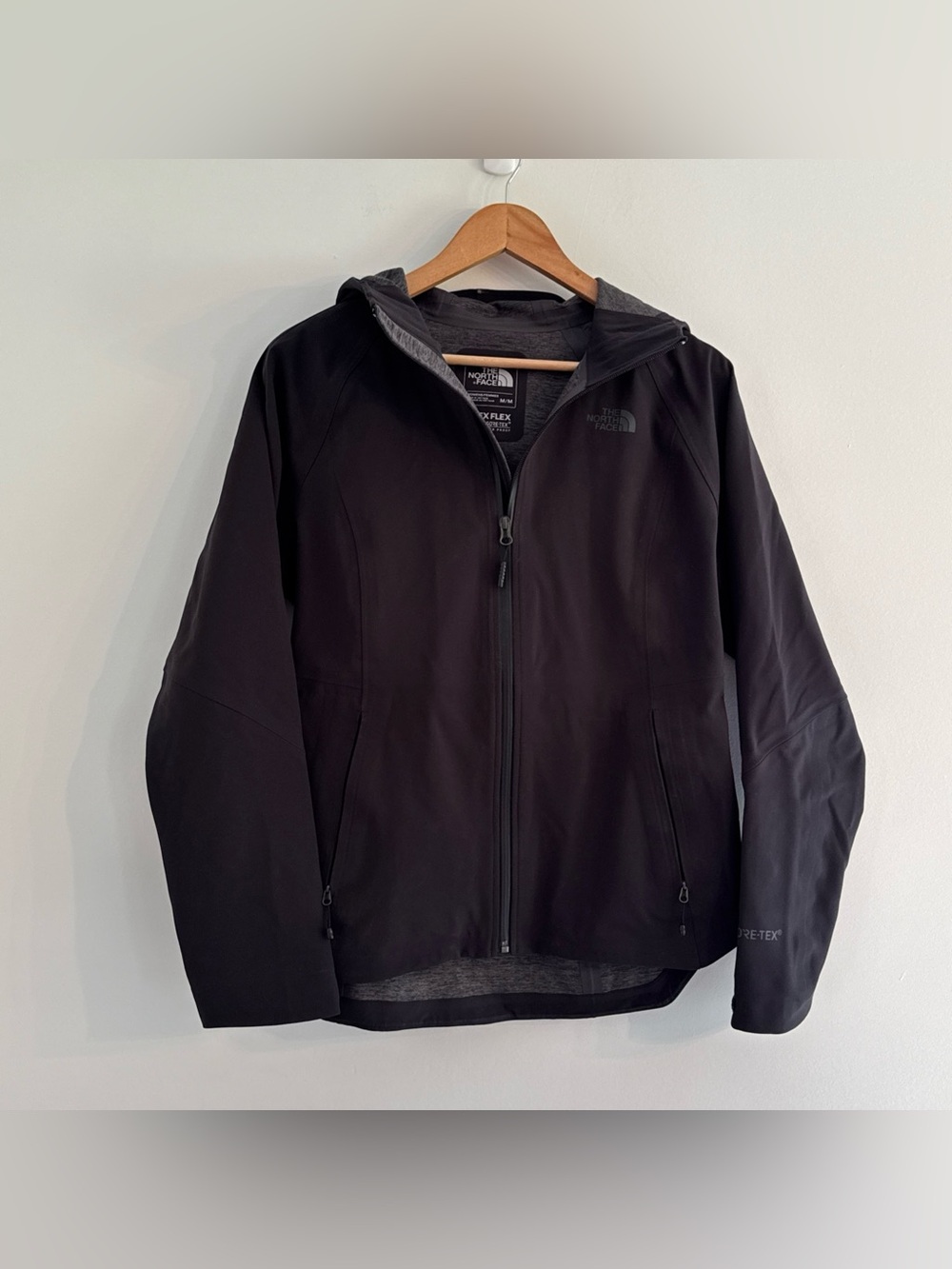 The North Face Apex Flex Jacket Womens Medium Black  Gore-Tex Waterproof